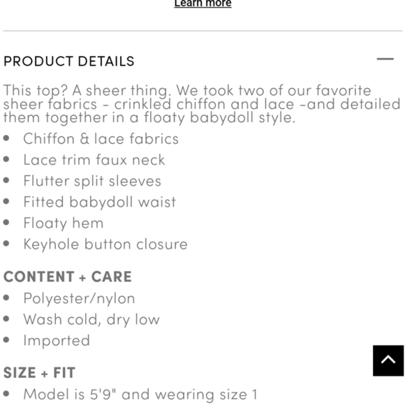 NWT Torrid Babydoll Crinkle Chiffon Lace Trim Top Sz 3, 22/24, 3X - Picture 10 of 10